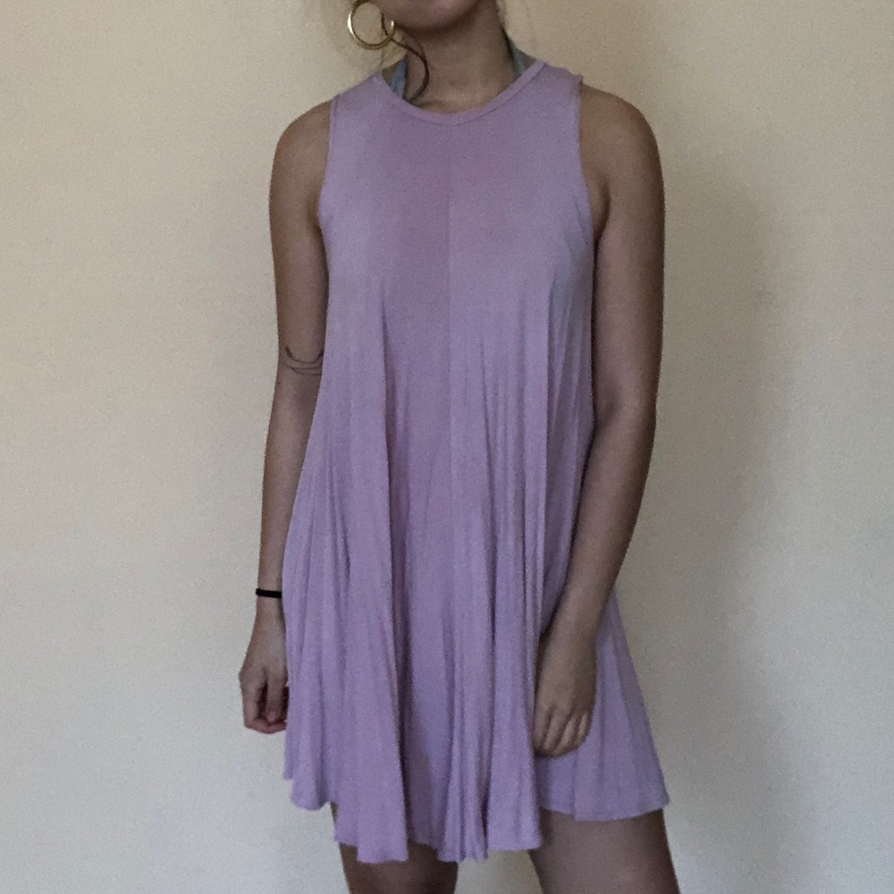 Urban Outfitters blush swing dress
